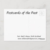 Oud Briefkaart - Perth, Schotland (Achterkant)