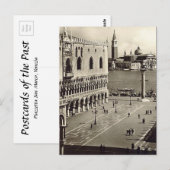 Oud Briefkaart - Piazzetta San Marco, Venezia (Voorkant / Achterkant)