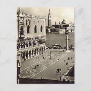 Oud Briefkaart - Piazzetta San Marco, Venezia