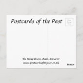 Oud Briefkaart - Pompkamer, Bath, Somerset (Achterkant)
