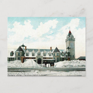 Oud Briefkaart - Portland, Maine