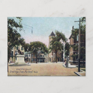 Oud Briefkaart - Portland, Maine