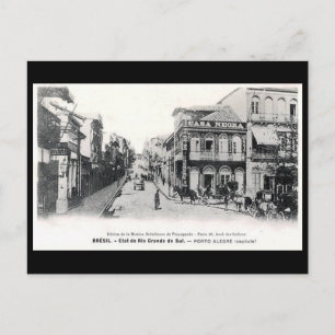 Oud Briefkaart - Porto Alegre, Brazilië