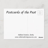 Oud Briefkaart - Post Midland, Derby (Achterkant)