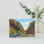 Oud Briefkaart - Provo Canyon, Utah (Staand voorkant)