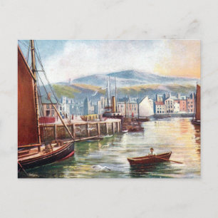 Oud Briefkaart - Ramsey, eiland Man