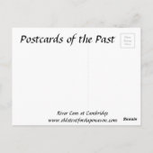 Oud Briefkaart - Rivierdam in Cambridge (Achterkant)