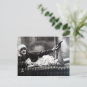 Oud Briefkaart - Ruglijnrecht (Staand voorkant)