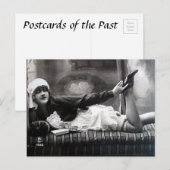 Oud Briefkaart - Ruglijnrecht (Voorkant / Achterkant)