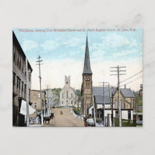 Oud Briefkaart - Saint John, New Brunswick