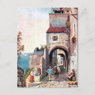Oud Briefkaart - San Remo, Italië
