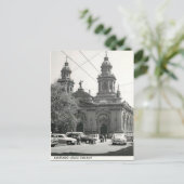 Oud Briefkaart - Santiago, Chili (Staand voorkant)