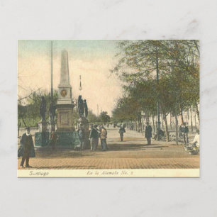 Oud Briefkaart - Santiago, Chili