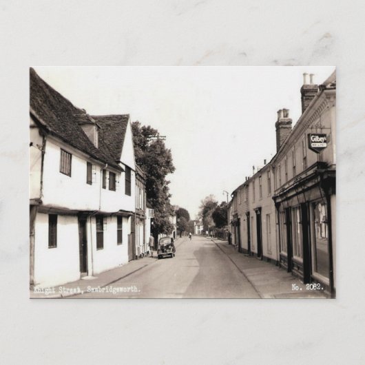 Oud Briefkaart - Sawbridgeworth, Herts (Voorkant)