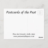 Oud Briefkaart - Sevilla, Spanje (Achterkant)