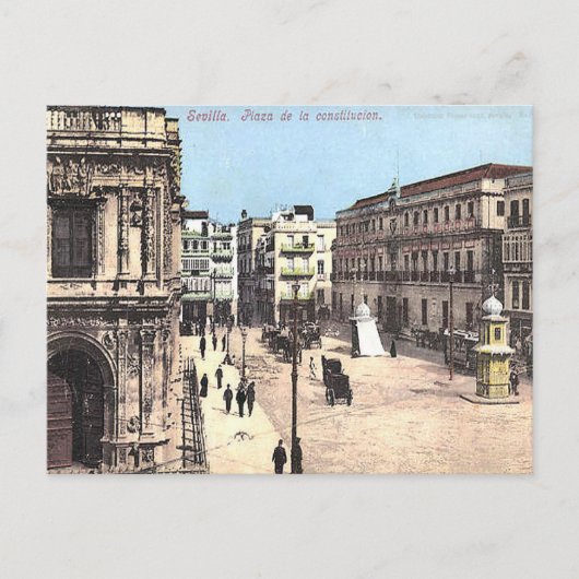 Oud Briefkaart - Sevilla. Spanje (Voorkant)
