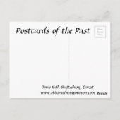 Oud Briefkaart - Shaftesbury, Dorset (Achterkant)