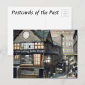 Oud Briefkaart - Shambles, Manchester (Voorkant / Achterkant)