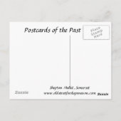 Oud Briefkaart - Shepton Mallet, Somerset (Achterkant)