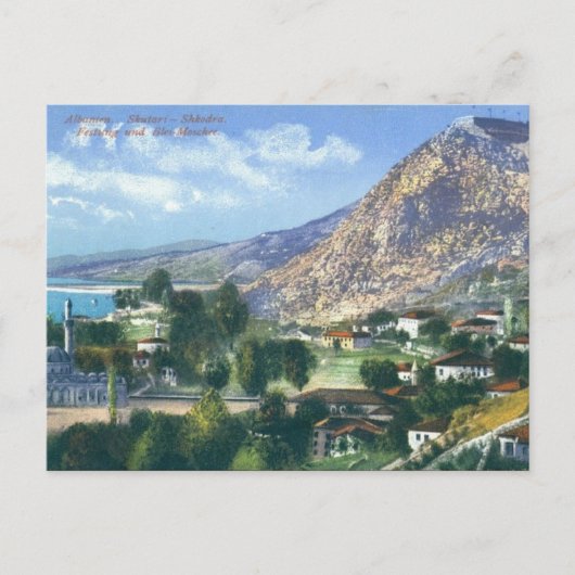 Oud Briefkaart - Shkodra/Scutari, Albanië (Voorkant)