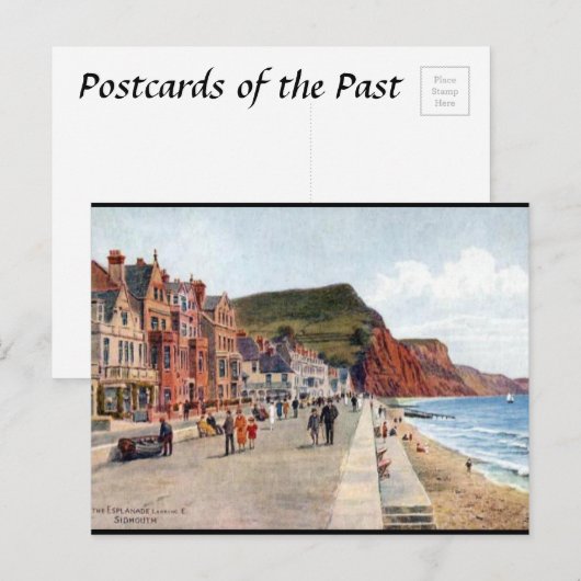 Oud Briefkaart - Sidmouth, Devon (Voorkant / Achterkant)