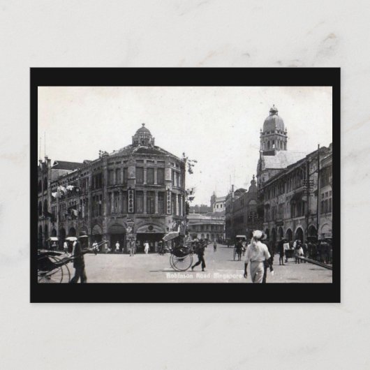 Oud Briefkaart - Singapore (Voorkant)