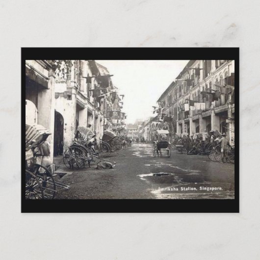 Oud Briefkaart - Singapore (Voorkant)