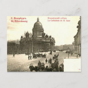 Oud Briefkaart - Sint-Petersburg, Rusland