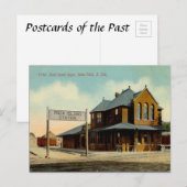 Oud Briefkaart - Sioux Herfsten, South Dakota (Voorkant / Achterkant)