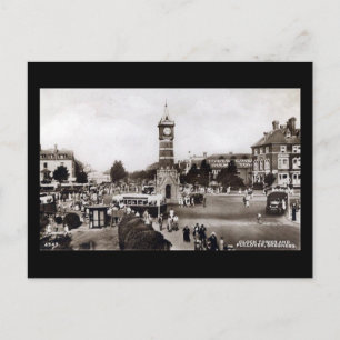 Oud Briefkaart - Skegness Clock Tower