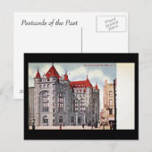 Oud Briefkaart - Spaarbank, Buffalo, NY (Voorkant / Achterkant)