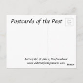 Oud Briefkaart - St. John's, Newfoundland (Achterkant)