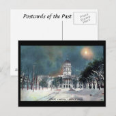 Oud Briefkaart - staatskapitol, Lincoln, Nebraska (Voorkant / Achterkant)