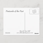 Oud Briefkaart - stadhuis Brussel (Achterkant)