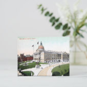 Oud Briefkaart - State House, Boston, Mass (Staand voorkant)