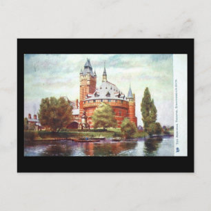 Oud Briefkaart, Stratford-upon-Avon, oud theater Briefkaart