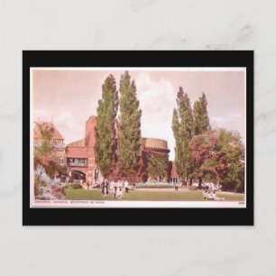 Oud Briefkaart, Stratford-upon-Avon, theatertuinen Briefkaart