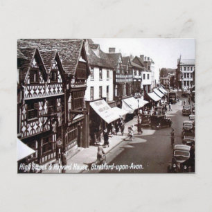 Oud Briefkaart - Stratford-upon-Avon, Warwickshire