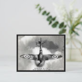 Oud Briefkaart - Supermarine "Spitfire" (Staand voorkant)