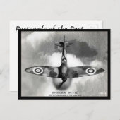 Oud Briefkaart - Supermarine "Spitfire" (Voorkant / Achterkant)