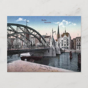 Oud Briefkaart - Szczecin/Stettin, Polen