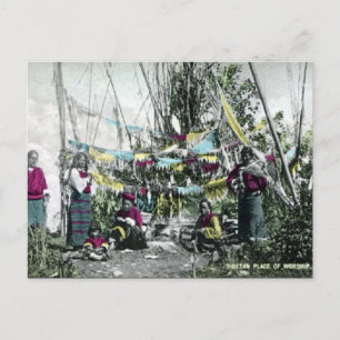 Oud Briefkaart - Tibet