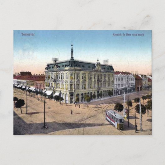 Oud Briefkaart - Timișoara, Roemenië (Voorkant)