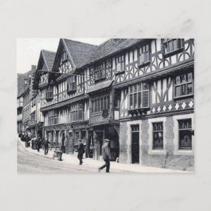 Oud Briefkaart - Unicorn Hotel, Shrewsbury