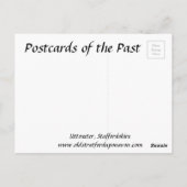 Oud Briefkaart - Uttoxeter, Staffordshire (Achterkant)