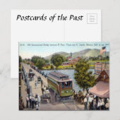 Oud Briefkaart - Verenigde Staten-Mexico Internati (Voorkant / Achterkant)