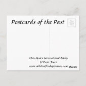 Oud Briefkaart - Verenigde Staten-Mexico Internati (Achterkant)