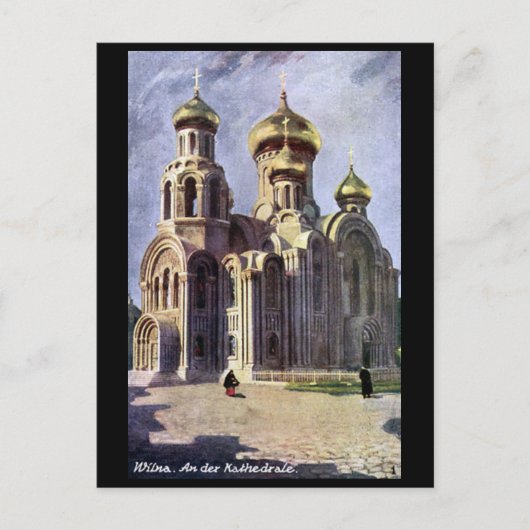 Oud Briefkaart - Vilnius, Litouwen (Voorkant)