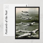 Oud Briefkaart — vliegsnelheid "Oxfords" — Trainer (Voorkant / Achterkant)