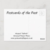 Oud Briefkaart — vliegsnelheid "Oxfords" — Trainer (Achterkant)